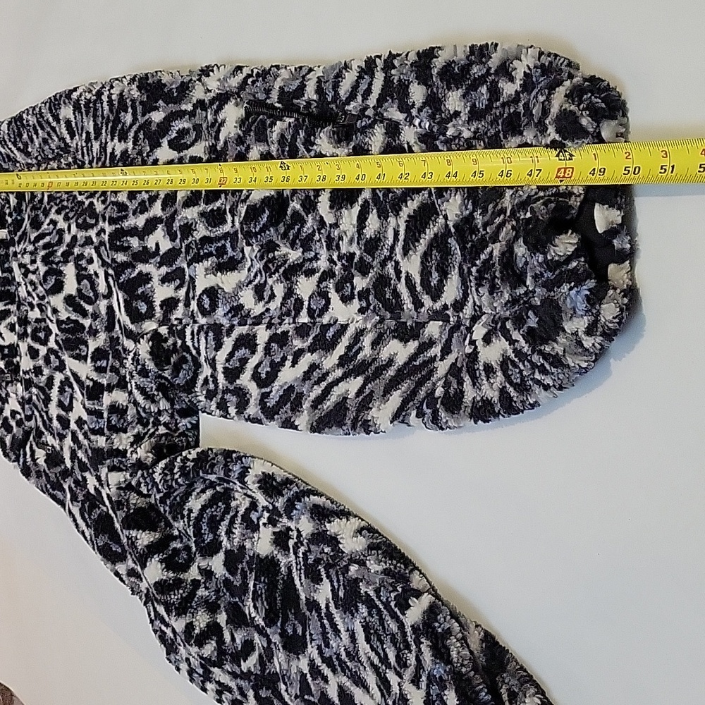 New FP Movement Hit The Slopes Printed Salopette Fleece Overalls One Piece Small - Picture 15 of 17